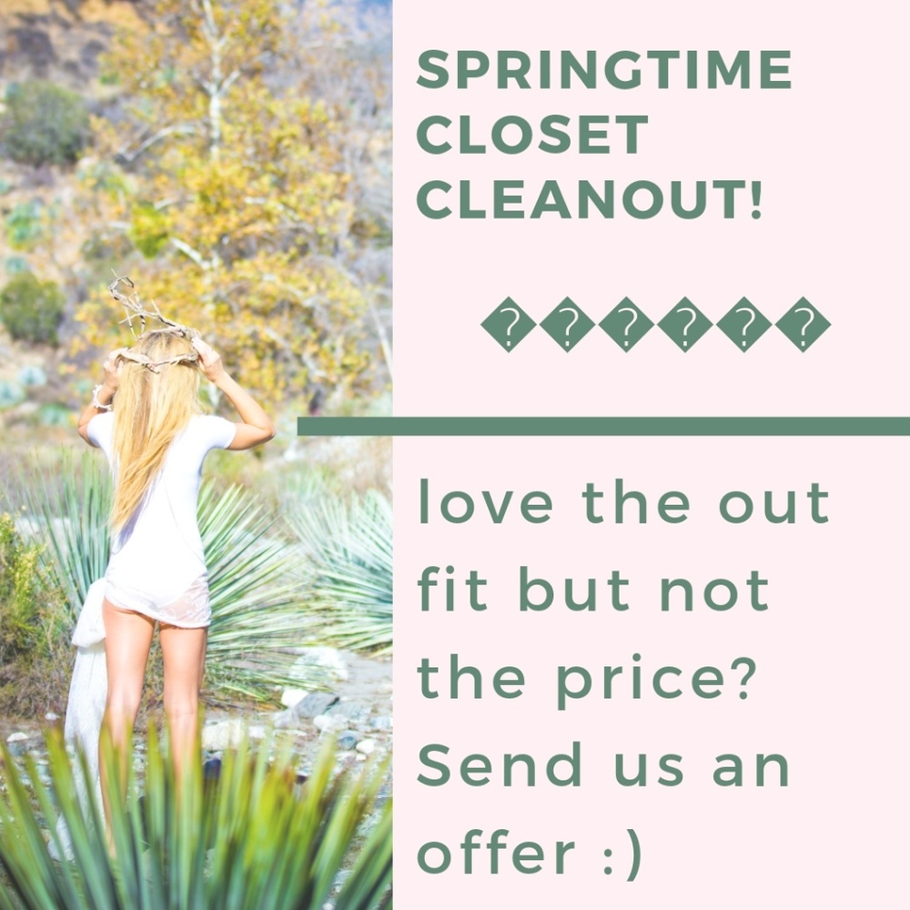 Springtime Closet Cleanout! Make an offer!